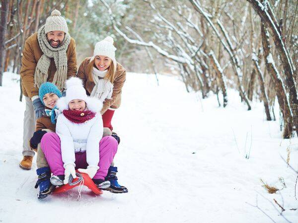 7 świetnych pomysłów na zimową aktywność dla całej rodziny